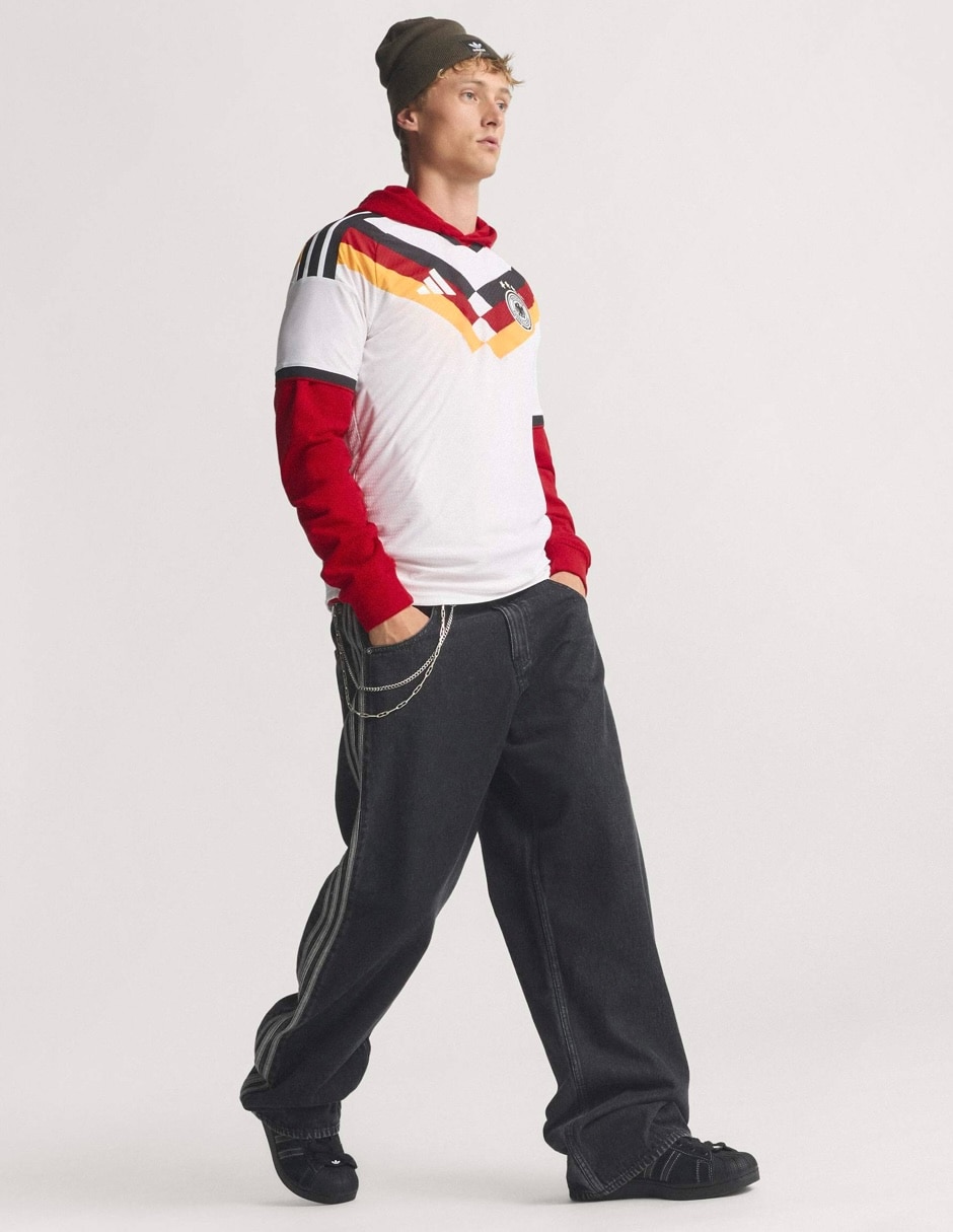Jersey de Selección de fútbol de Alemania local authentic manga corta  jugador para hombre 2