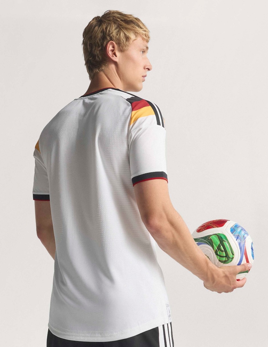 Jersey de Selección de fútbol de Alemania local authentic manga corta  jugador para hombre 6