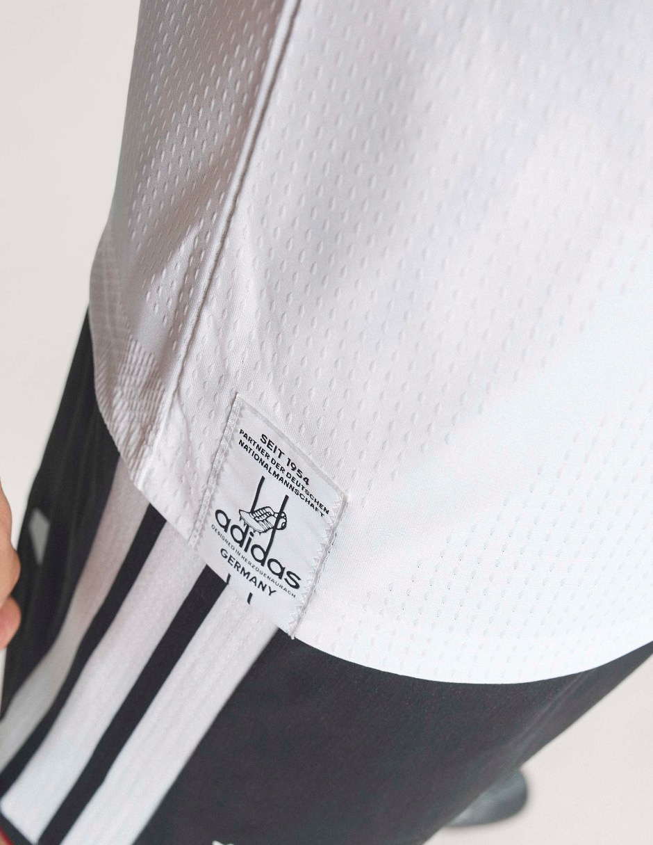 Jersey de Selección de fútbol de Alemania local authentic manga corta  jugador para hombre 8