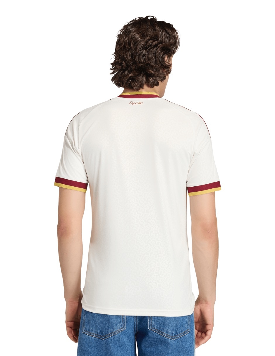 Jersey de Selección de fútbol de España visitante fan para hombre 3