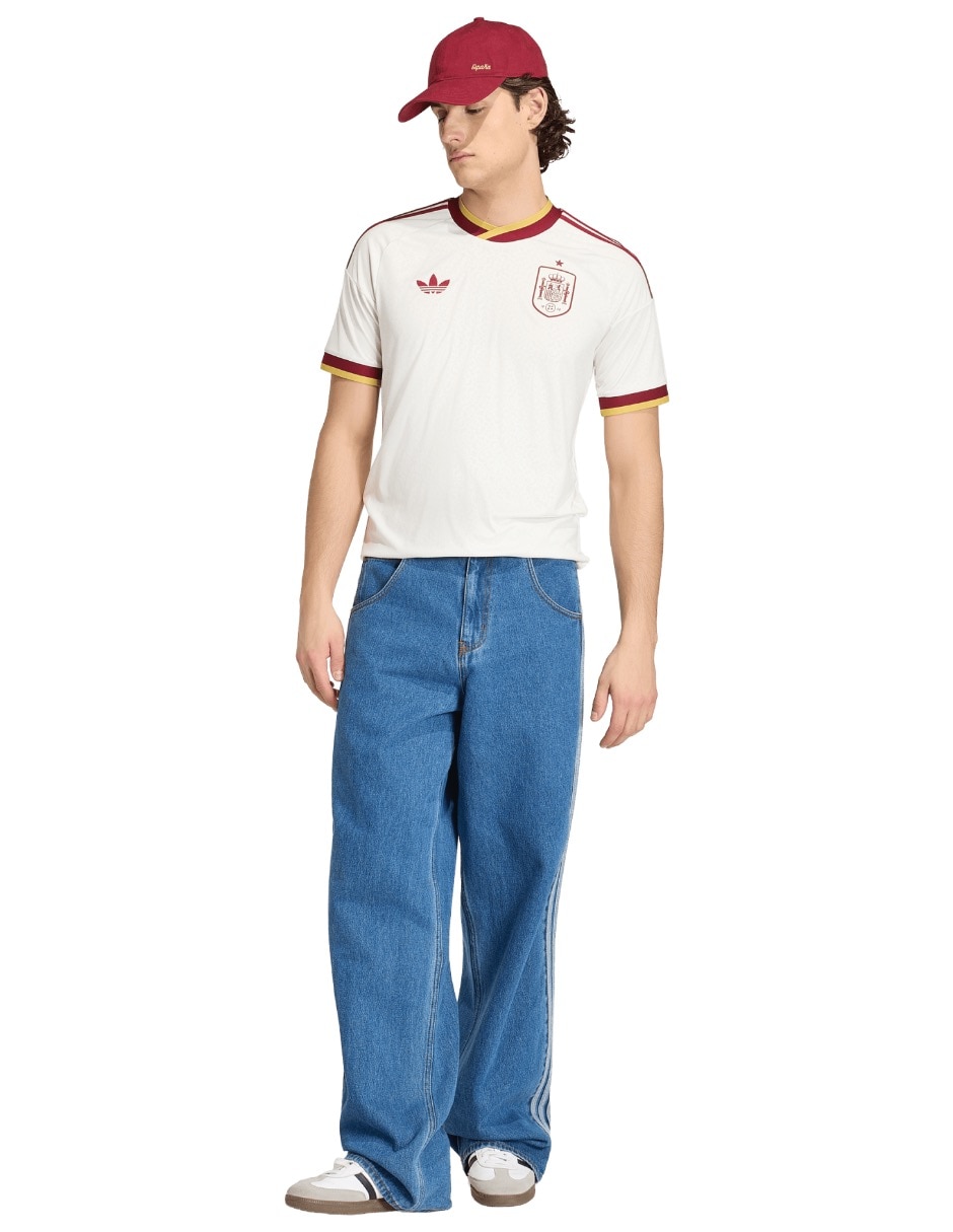 Jersey de Selección de fútbol de España visitante fan para hombre 4