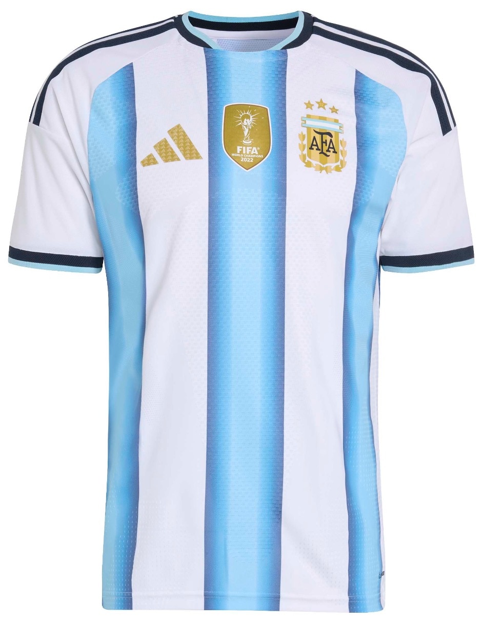 Jersey de Selección de fútbol de Argentina local authentic manga corta para hombre