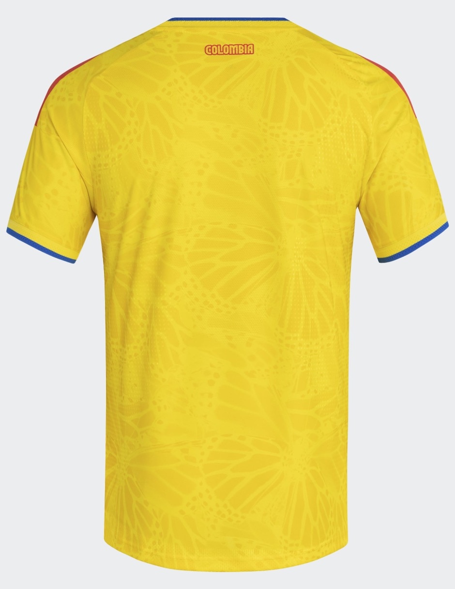 Jersey de Selección de fútbol de Colombia local authentic manga corta   para hombre 2