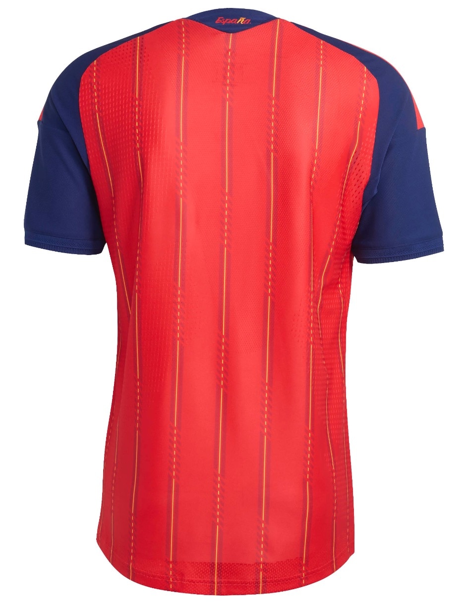 Jersey de Selección de fútbol de España local authentic manga corta   para hombre 6