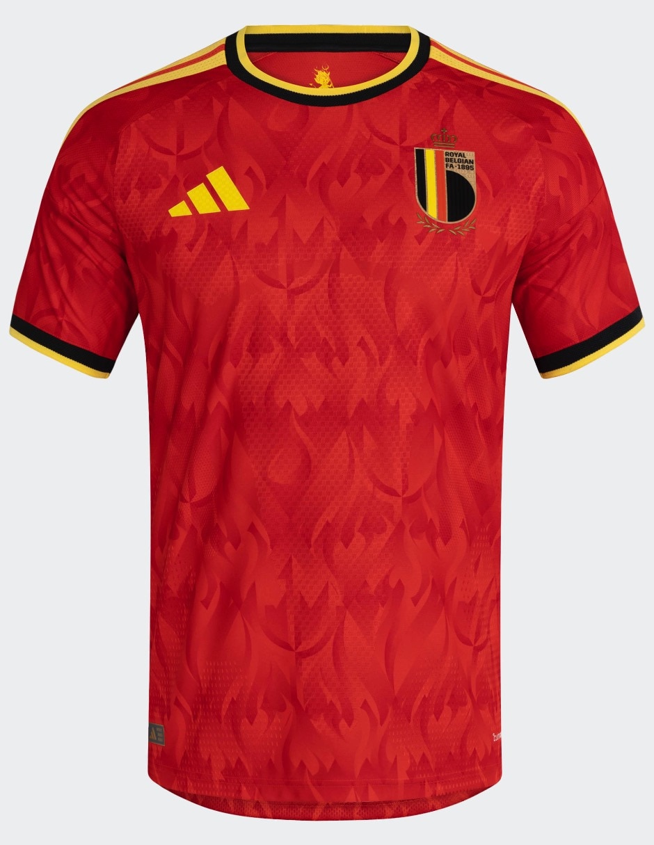 Jersey de Selección de fútbol de Bélgica local authentic manga corta   para hombre 4