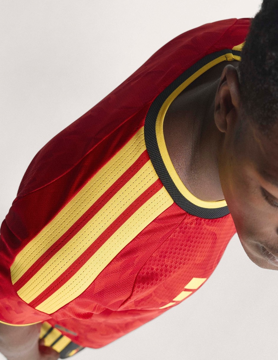 Jersey de Selección de fútbol de Bélgica local authentic manga corta   para hombre 9