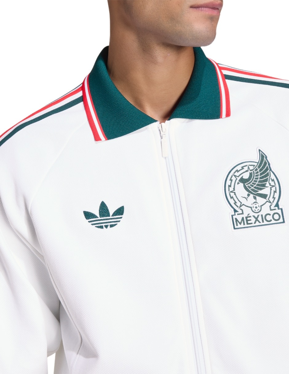 Chamarra para fútbol Mundial Selección Nacional de México para hombre 4