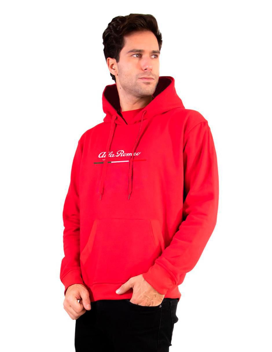"sudadera" alfa romeo alfa romeo "con" capucha y bolsa sin equipo "para" unisex