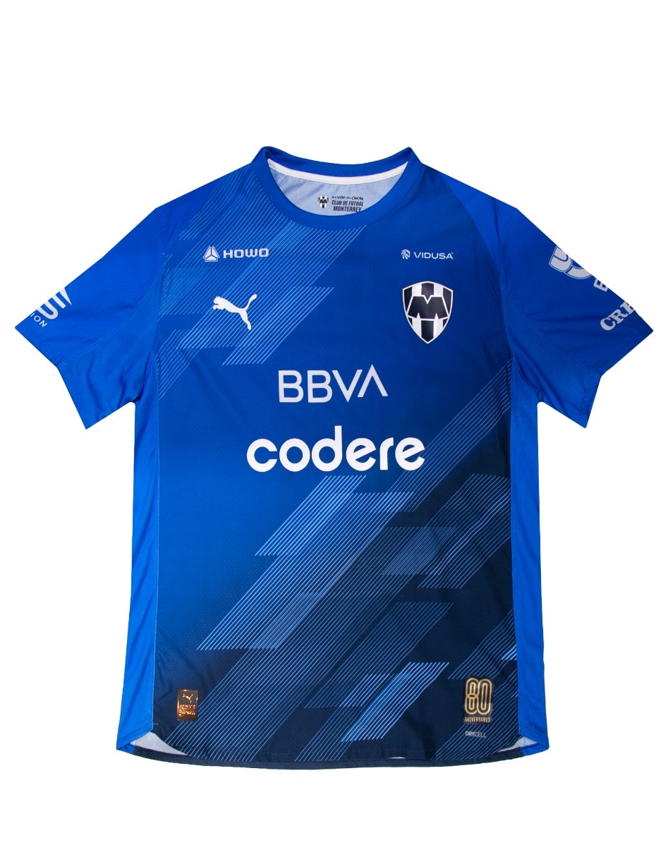 Jersey de Club de Fútbol Monterrey entrenamiento manga corta para hombre