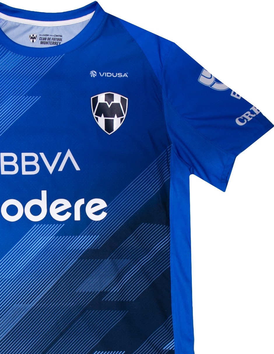 Jersey de Club de Fútbol Monterrey entrenamiento manga corta   para hombre 3