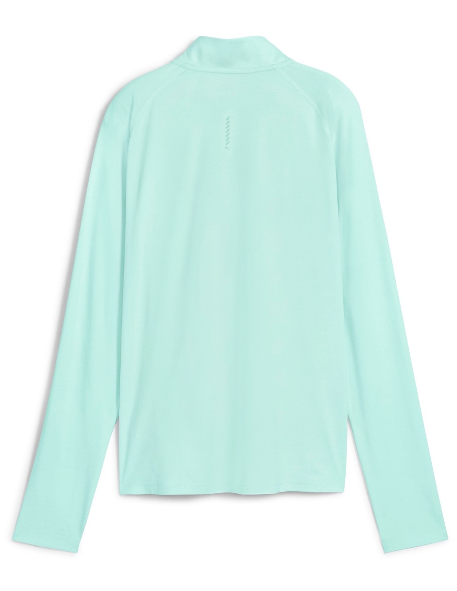 Playera deportiva para correr W RUN VELOCITY CLOUDSPUN 14 ZIP de mujer 2