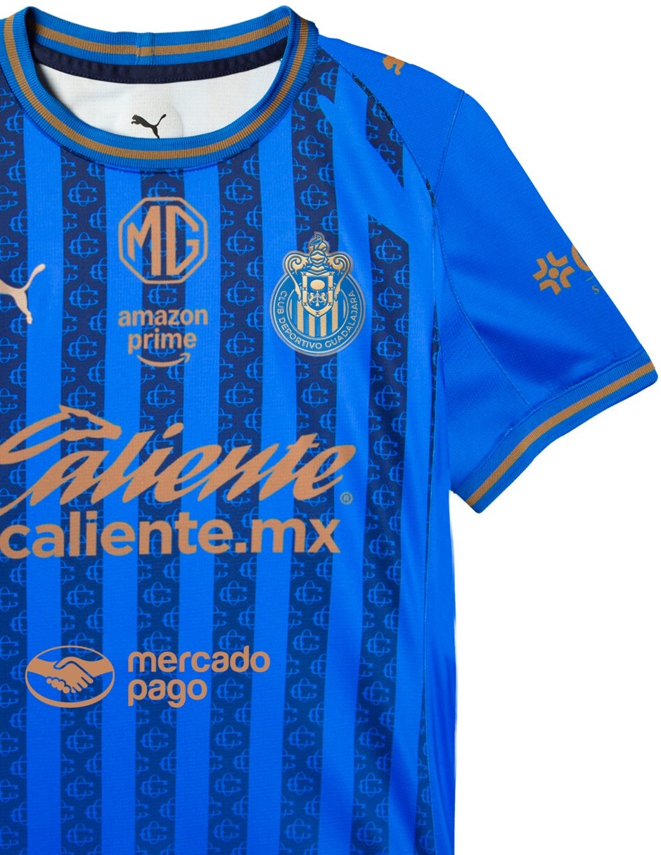 Jersey de Club Deportivo Guadalajara entrenamiento de manga corta para hombre 3