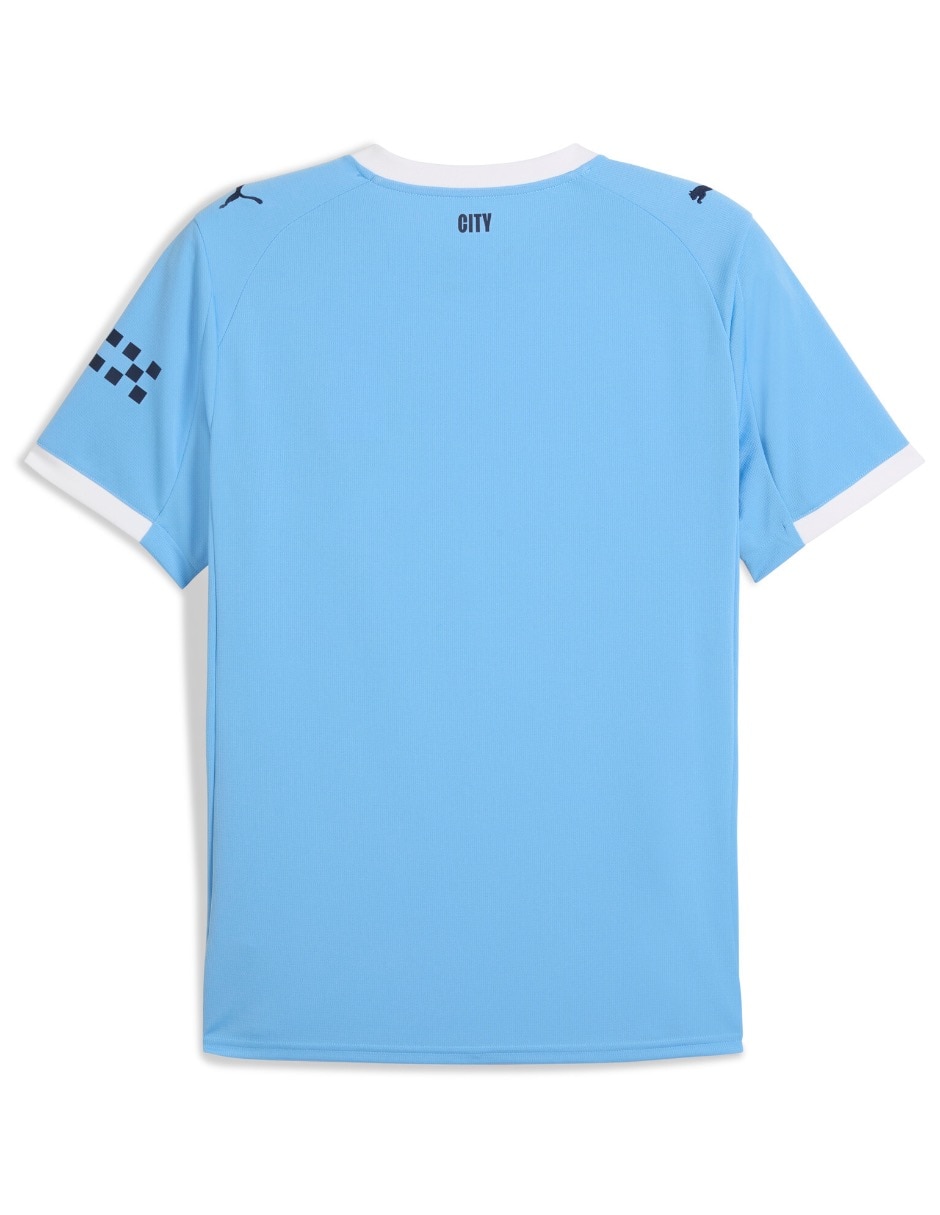 Jersey de Manchester City local manga corta para hombre 2