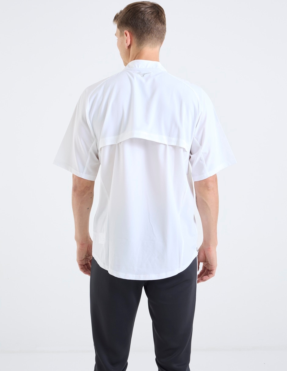 PLAYERA MIZUNO HOMBRE SIN E, G, BLANCO