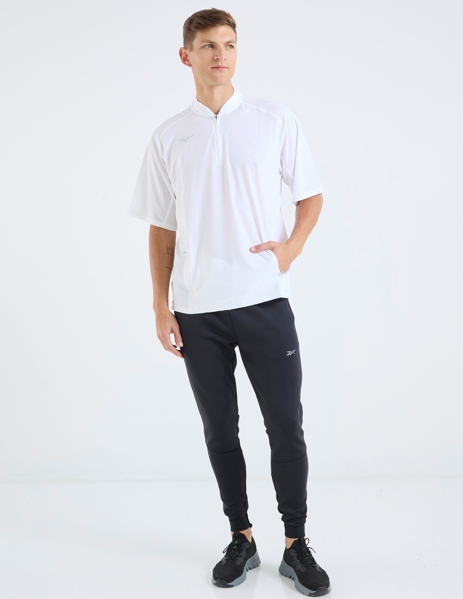 PLAYERA MIZUNO HOMBRE SIN E, G, BLANCO