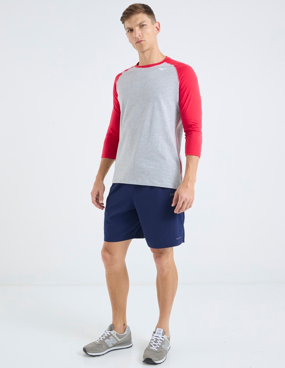 PLAYERA MIZUNO HOMBRE SIN EQU, G, GRIS