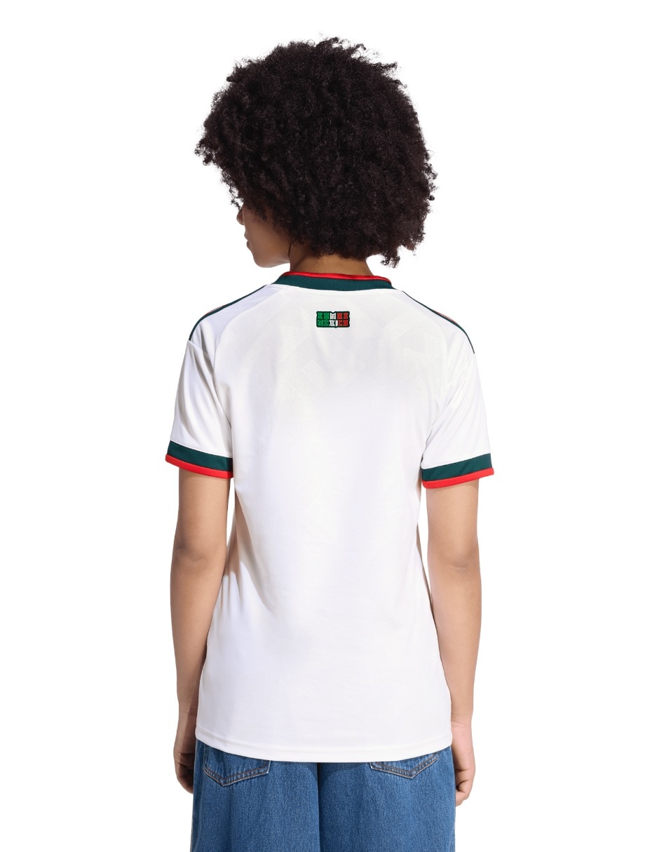 Jersey de Selección Nacional de México visitante Mundial fan para mujer 3