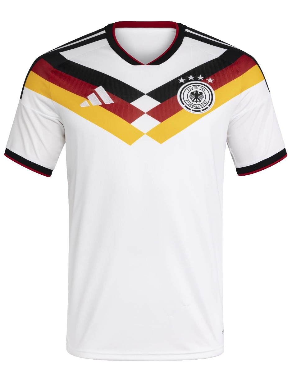 Jersey de Selección de fútbol de Alemania local manga corta para hombre Jersey de Selección de fútbol de Alemania local manga corta para hombre