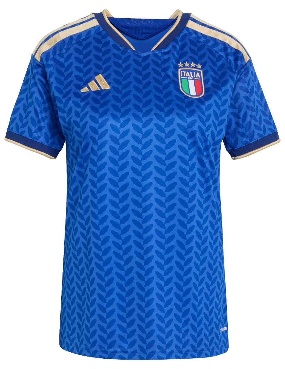 Jersey de selección de fútbol de Italia local manga corta para mujer Jersey de selección de fútbol de Italia local manga corta para mujer