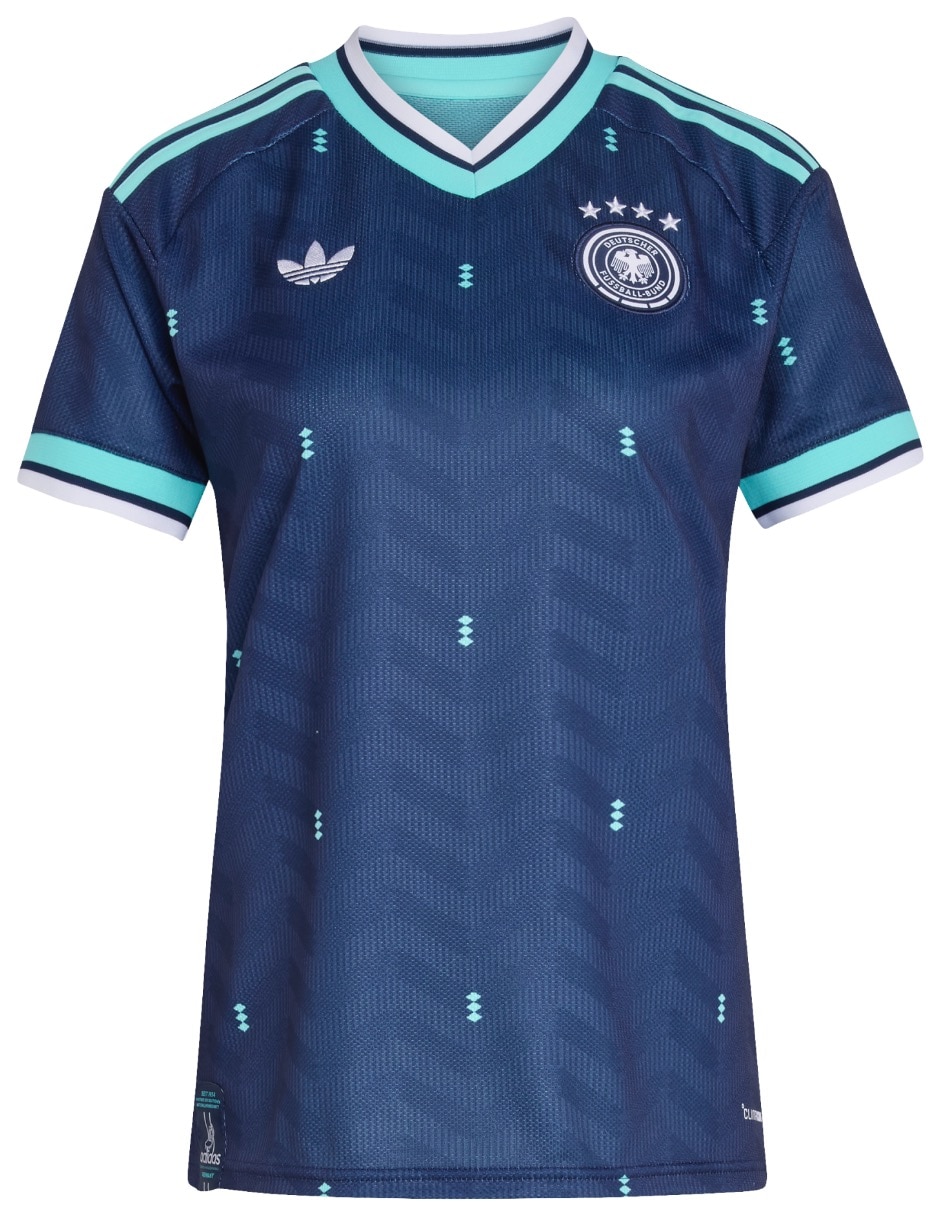 Jersey de Selección de fútbol de Alemania visitante fan para mujer 7