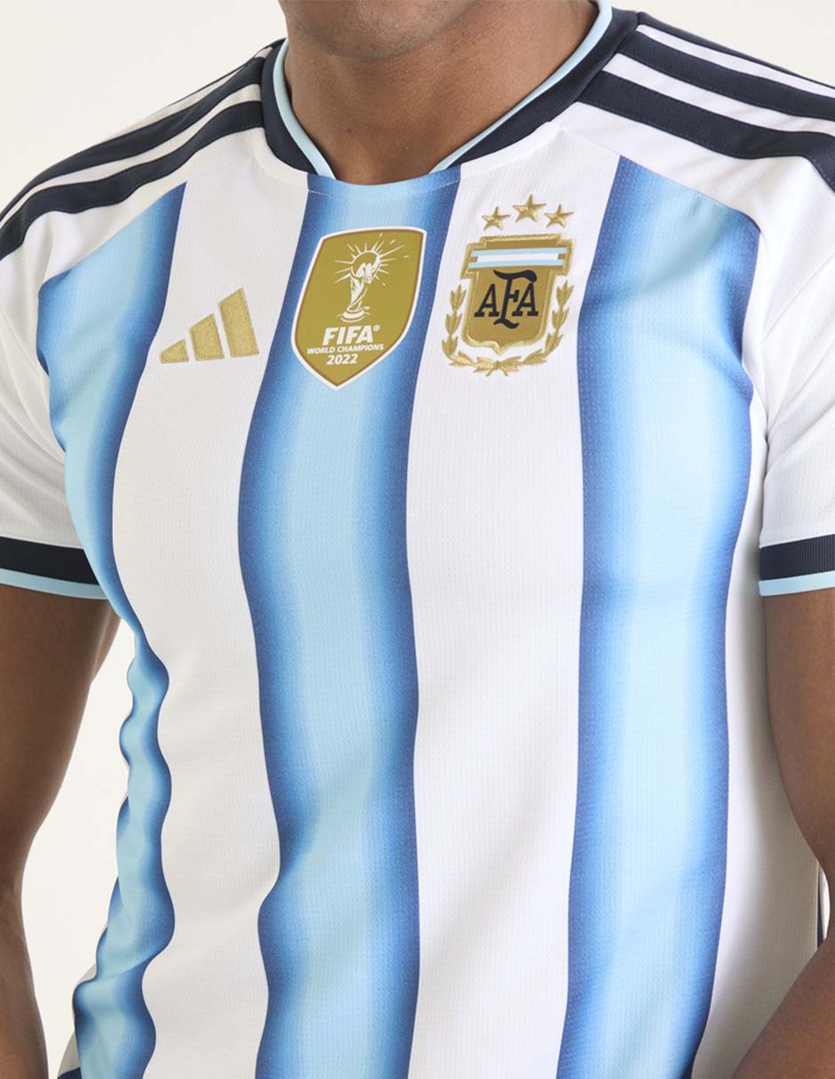 "jersey de" selección de fútbol de argentina local "manga" corta "para" mujer 4