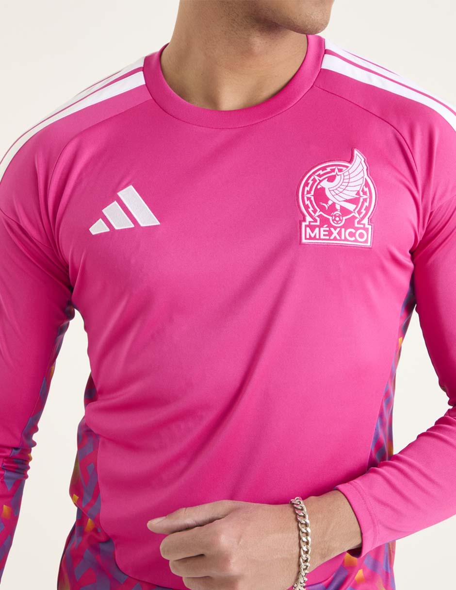 "jersey de" selección nacional de méxico local "manga" corta "para" hombre 4