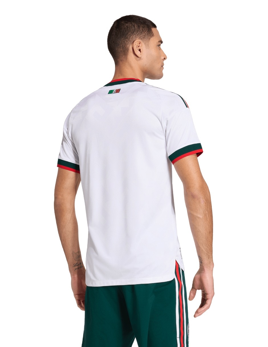 Jersey de Selección Nacional de México visitante jugador para hombre 3