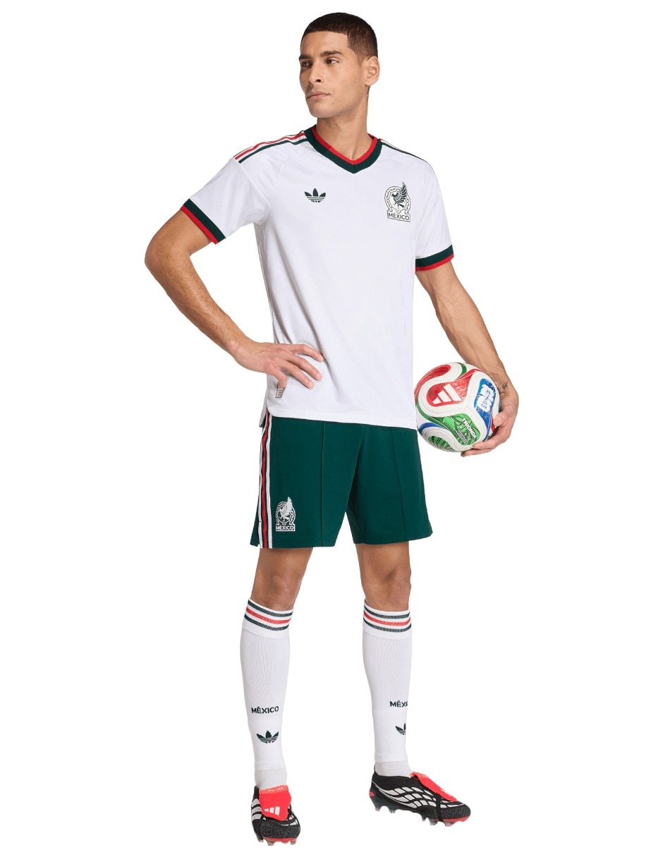 Jersey de Selección Nacional de México visitante jugador para hombre 5