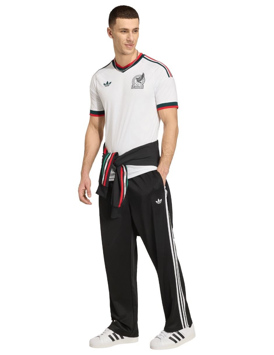 Jersey de Selección Nacional de México visitante manga corta fan para hombre 5