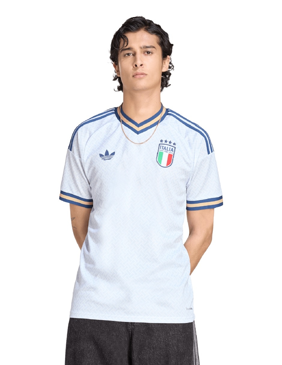 Jersey de selección de fútbol de Italia visitante fan para hombre