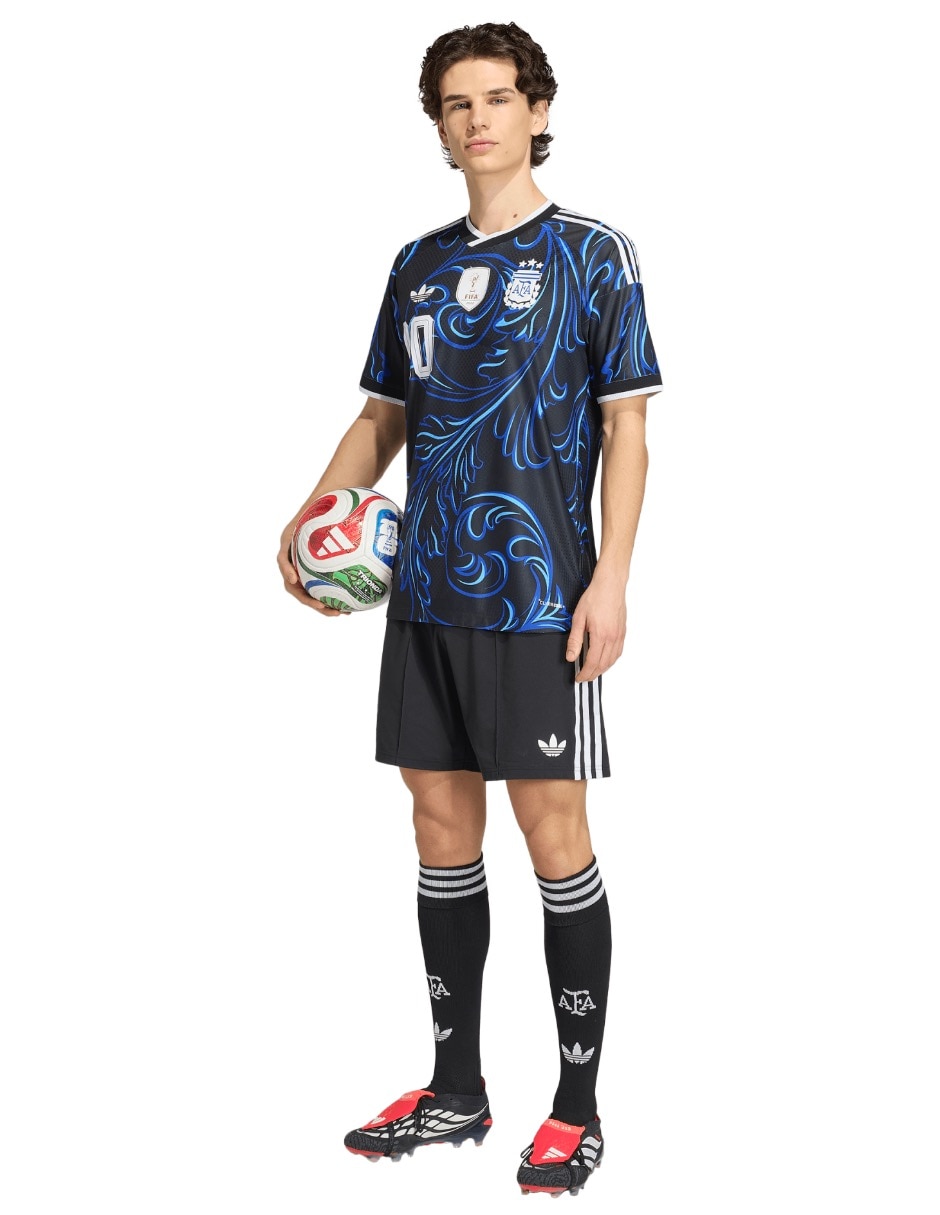 Jersey de Selección de Fútbol de Argentina visitante de Lionel Messi jugador para hombre 5