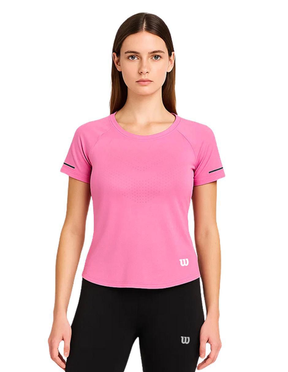 Playera deportiva para entrenamiento Wilson para mujer Suburbia