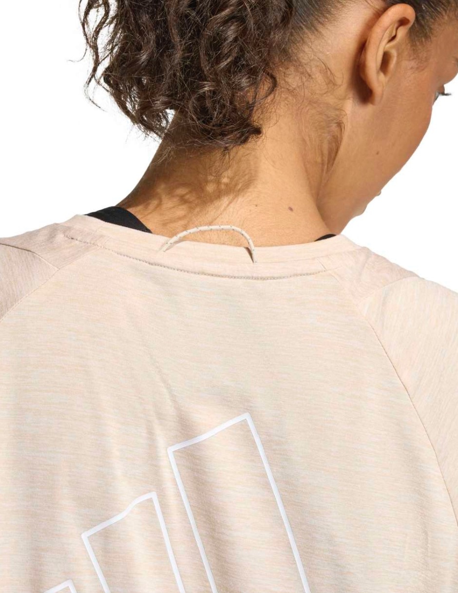 Playera deportiva para correr de mujer 6
