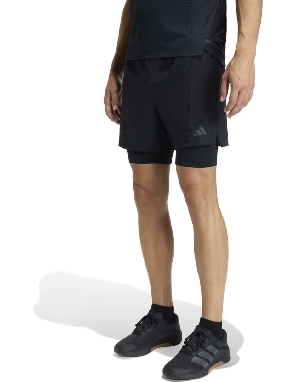 Short con malla para entrenamiento hombre