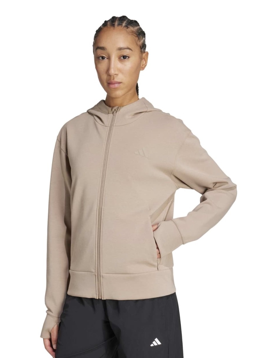 Sudadera Power con capucha y bolsa para mujer Sudadera Power con capucha y bolsa para mujer