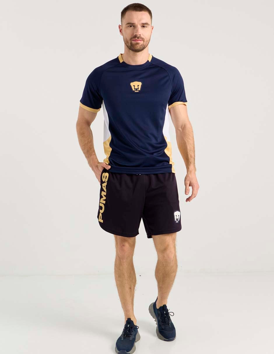 Short con bolsillos Pumas De La Unam para fútbol hombre 3