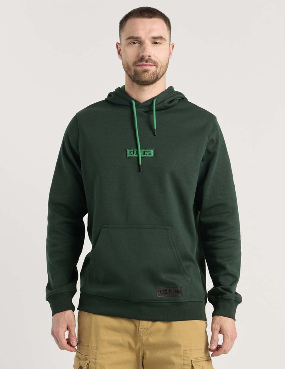 Sudadera con capucha y bolsa Boston Celtics para hombre Sudadera con capucha y bolsa Boston Celtics para hombre