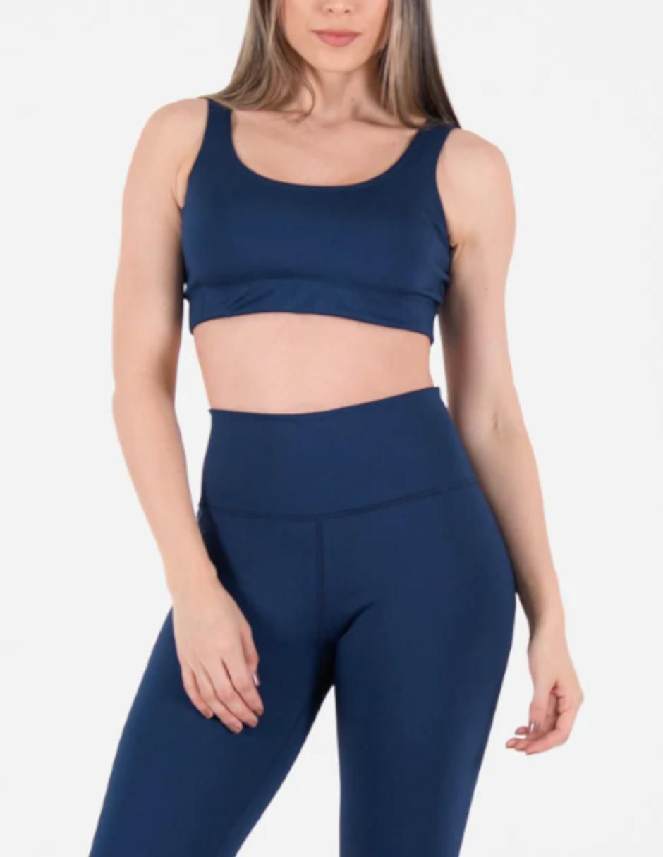 Conjunto deportivo ajustado con elástico para mujer 4