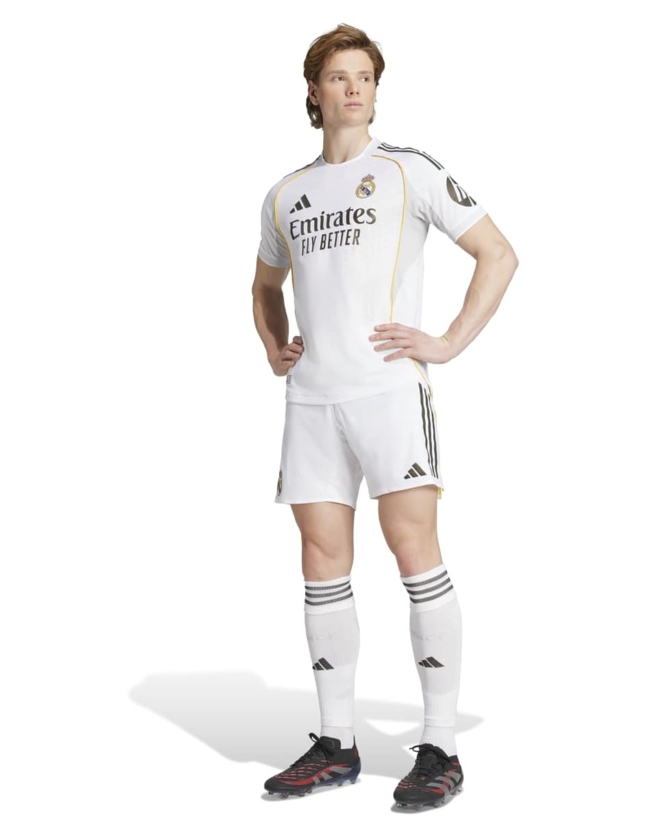 Jersey de Real Madrid Club de Fútbol local manga corta para hombre 6
