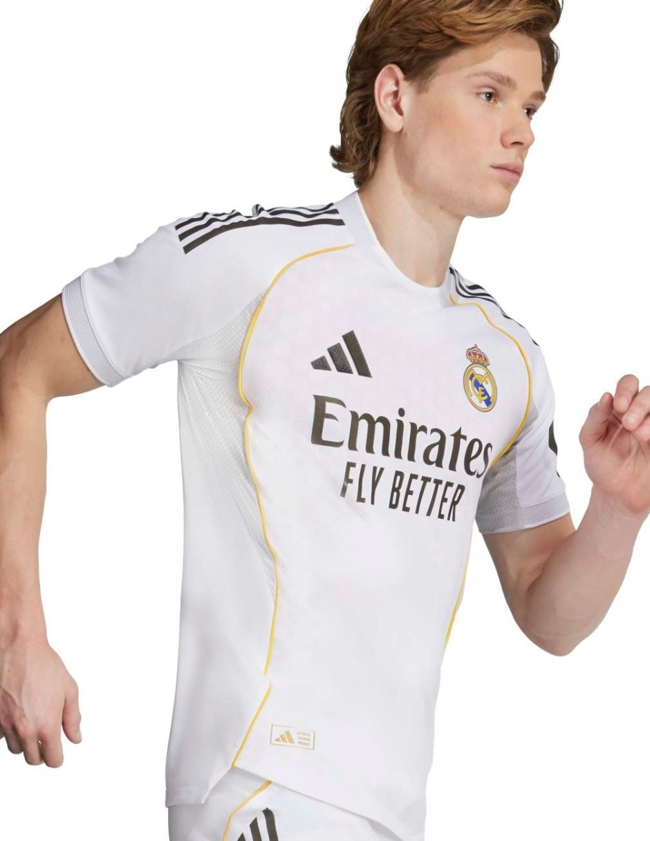 Jersey de Real Madrid Club de Fútbol local manga corta para hombre 8