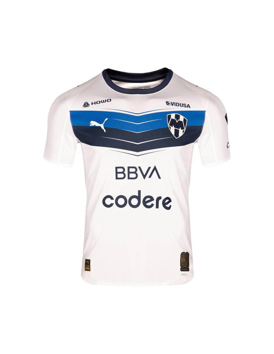 Jersey de Club de fútbol Monterrey visitante manga corta versión jugador para hombre Jersey de Club de fútbol Monterrey visitante manga corta versión jugador para hombre