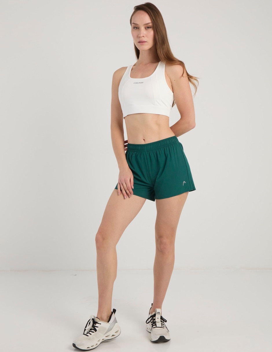 Short con malla para deporte con raqueta mujer 2