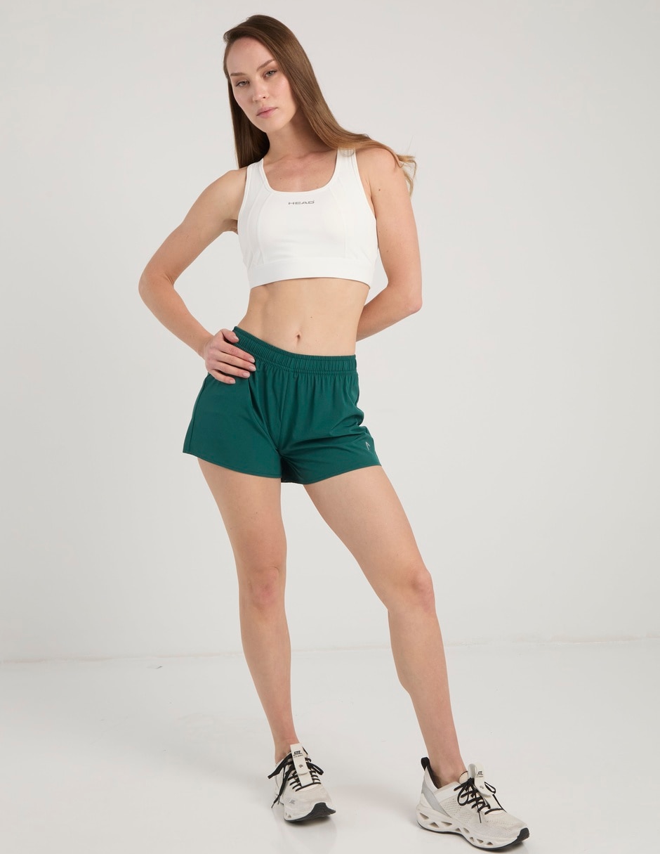 Short con malla para deporte con raqueta mujer 3