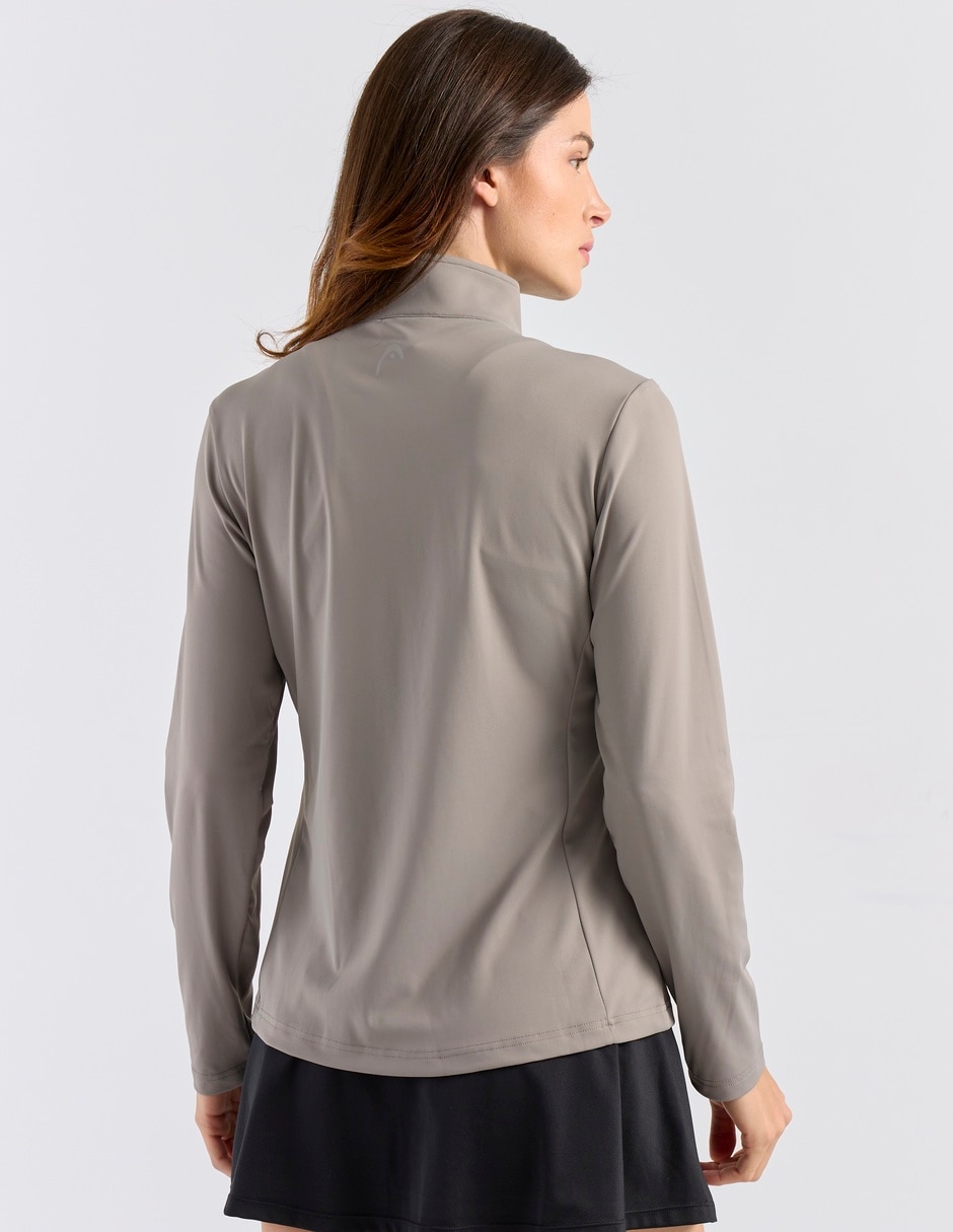 Chamarra para deporte con raqueta para mujer 2