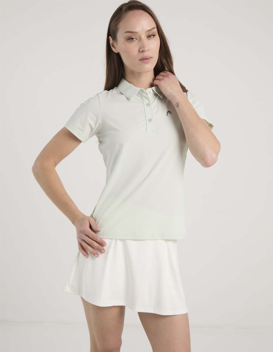 Playera tipo polo para mujer