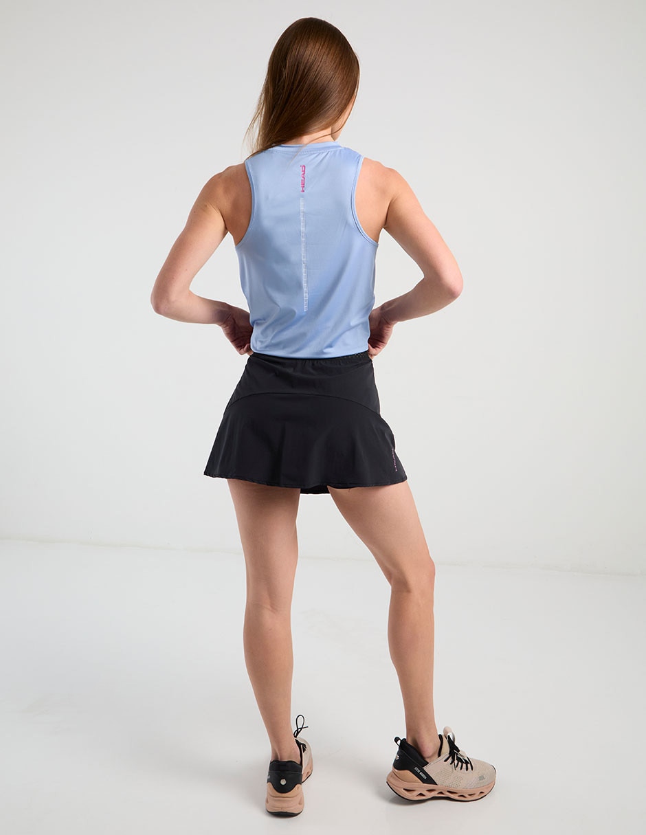 Falda deportiva para deporte con raqueta para mujer 2