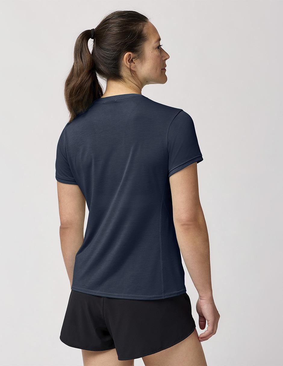 Playera deportiva para correr de mujer 2