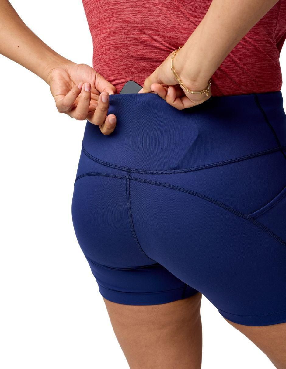 Short con bolsa para correr mujer 4