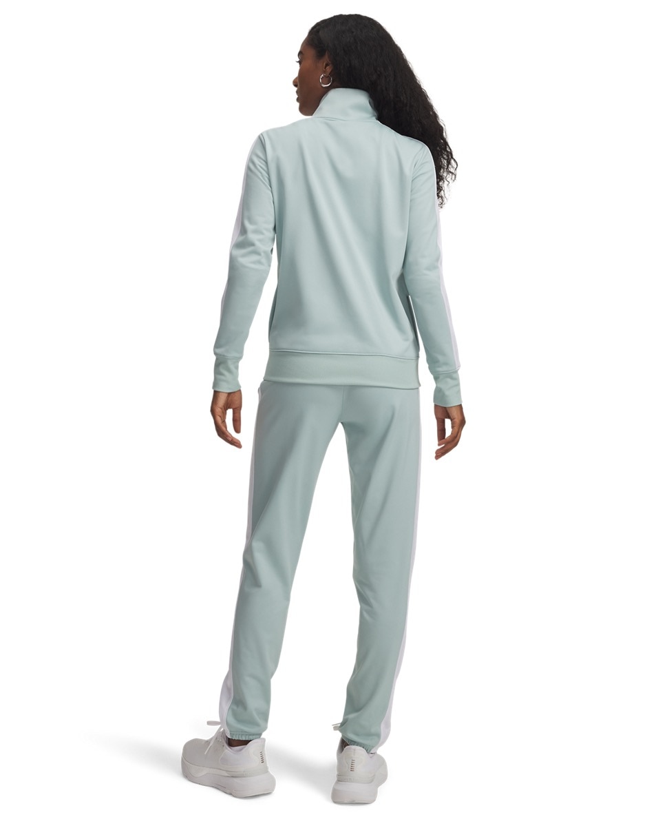 Conjunto deportivo tricot tracksuit blu para mujer 2
