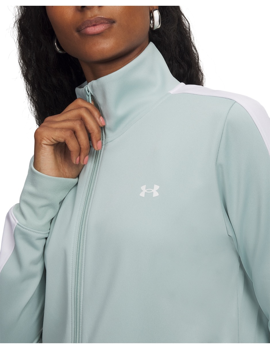 Conjunto deportivo tricot tracksuit blu para mujer 3